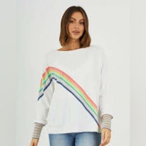 Zaket & plover rainbow pullover